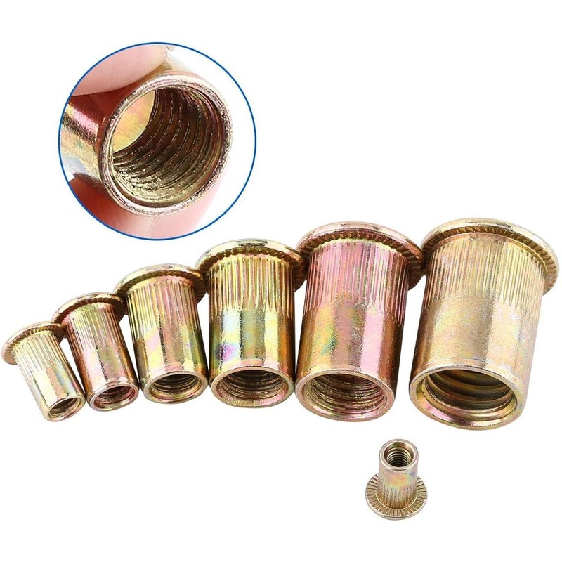 LiebeWH Juego de Tuercas Remachables, Tuercas Remachables(M3 (100 pcs/pack