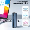 Duplicador De Clones SSD NVMe M.2 20 GB/s Acasis EC-6604PRO