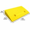Threshold Ramp for Smooth Access – Non-Slip Plastic Transition Ramp