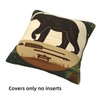Best Gifts Set of 4 Throw Pillow Cover Bear Adventure