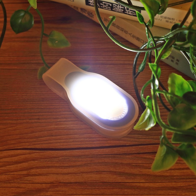 Alonefire Nightlight Nursing Night Light LED Flexible Clip on Flashlight