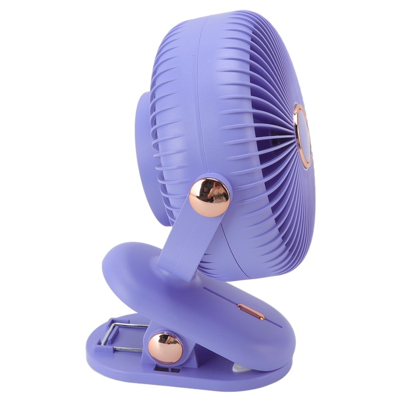 Desk Clip On Fan 3 Wind Speed Safe Design Compact