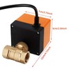 Motor Ball Valve 220 V, 2-Way Motorised Ball Valve Measuring