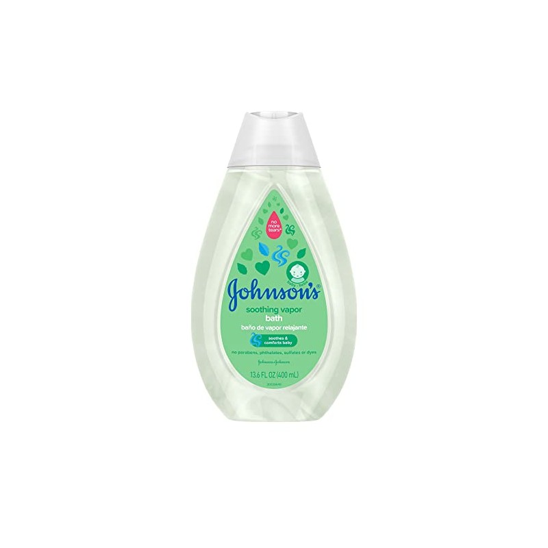 Johnsons Baby Soothing Vapor Bath 13.6 Ounce (400ml) (2 Pack)