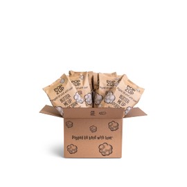 Popzup Popcorn - Popped & Seasoned by Hand with Pure and Simple Ingredients, Gluten Free and non-GMO (Butter Me Up (6))
