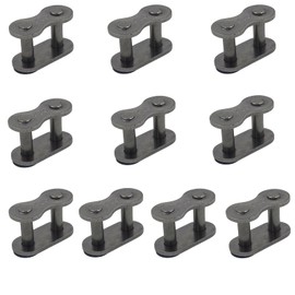 SEMIMO 10pcs 420 Chain Master Links, Steel Alloy Connectors for 50cc 70cc 90cc 110cc 125cc ATV Quad 4 Wheeler Pocket Bike Made in China