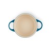 Le Creuset Stoneware Petite Round Casserole, 0.25 L, Deep Teal,