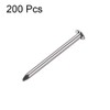 uxcell Small Tiny Hardware Nails Carbon Steel 1.4X19mm(DXL) for DIY