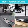 DURATECH 9.5 INCH High Leverage Linemans Pliers, Heavy Duty Side