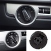 Ketofa Generic Auto Headlight Sensor Chrome Switch for Golf 5