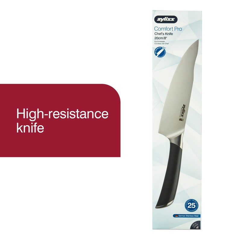 Zyliss Comfort Pro Chef's Knife - Ice Hardened Stainless Steel