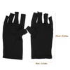 Healeved 2 Pairs UV Protection Gloves for Gel Nail Art