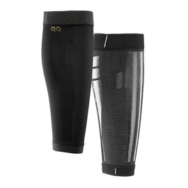 GO SLEEVES Kinesiology Calf Compression Sleeve Men, Targeted Support for shin splints, Muscle Fatigue, Soreness, Calf Muscle
