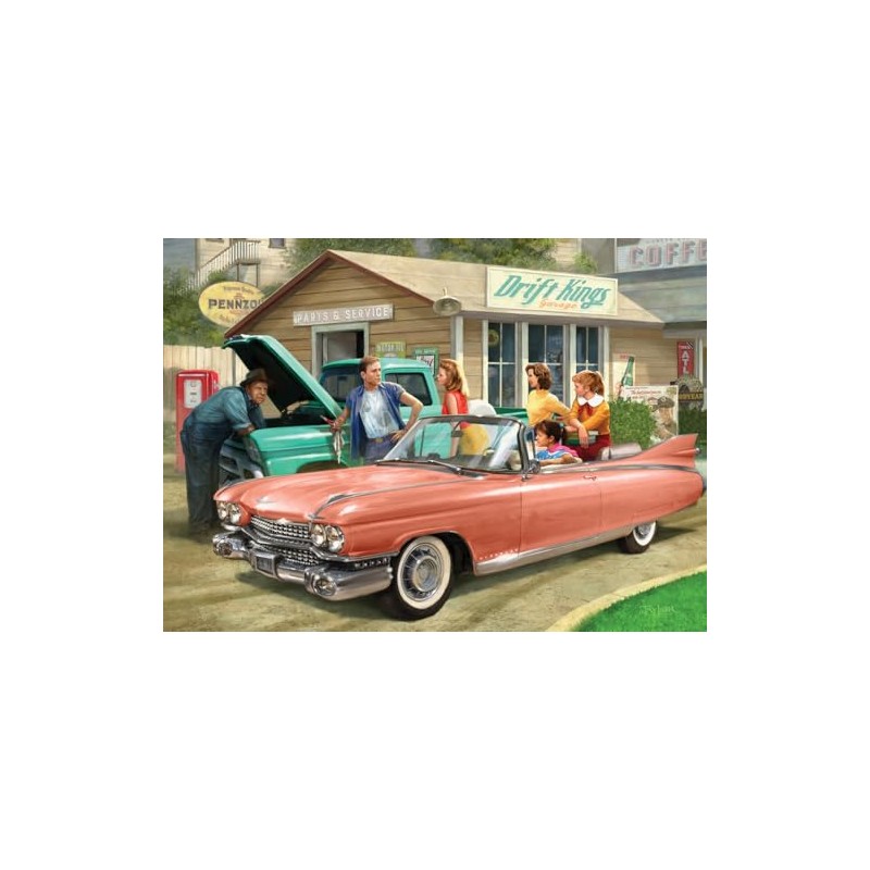 Eurographics 6000-0955 The Pink Caddy 1000 Piece Puzzle