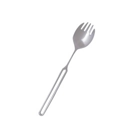 Okabe Yo Tableware Manufacturing FLEX FM-54 Flex Metal Spoon, Split Tip, Main Unit Only Large