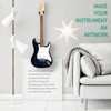 WOGOD Guitar Wall Mount - Hanger Holder for Acoustic Electric