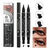 2pcs Dual Tattoo Liquid Delineador De Ojos De Larga Duración