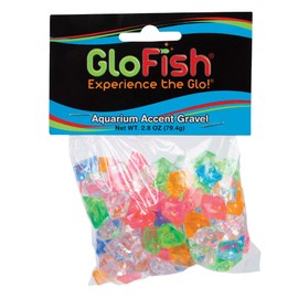 GloFish Accent Gravel for Aquariums, 2.8 Oz