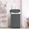 MBOOM Portable Top Load Washer Dryer Cover, Waterproof Full-Automatic, Wheel