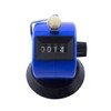 HAND® Blue Four Digit Handheld & Tabletop Tally Counter Clicker