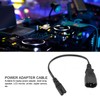 IEC320 C14 Male to IEC320 C7 Female Power Adapter Cable