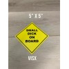 VISX Small dick on Board Bumper Sticker Vinyl Decal funny