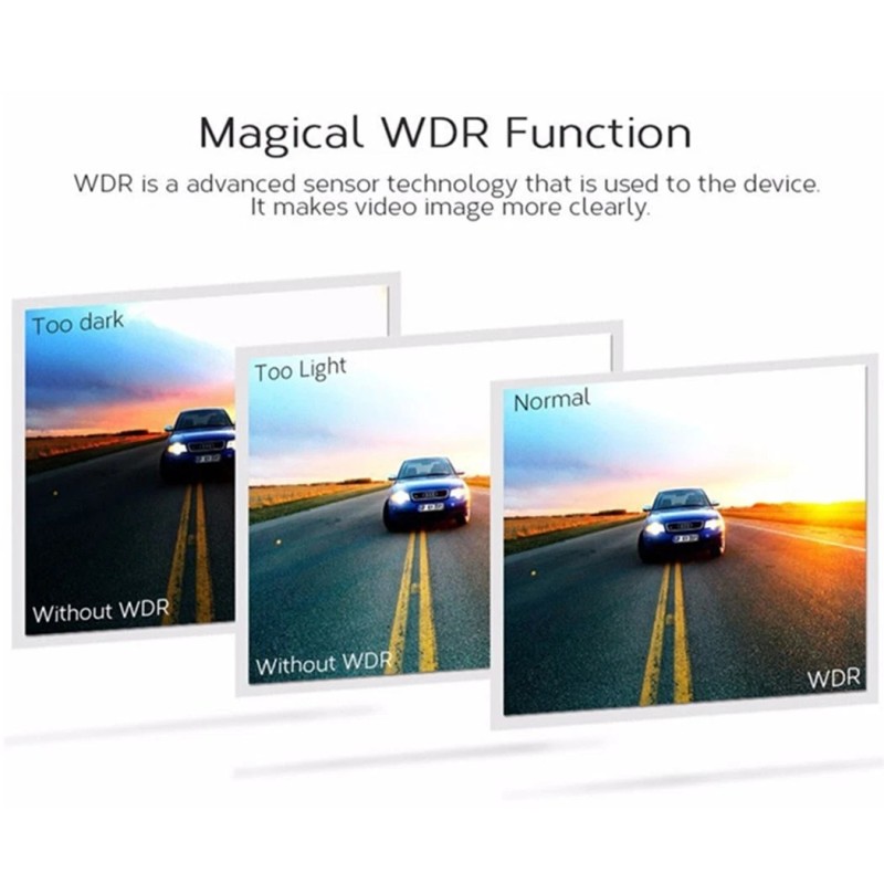 BEANGEL Car Dvr Rear View Mirror Video Recroder 4.3" Inch