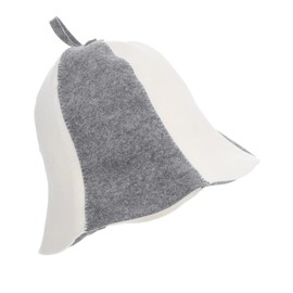 QLEUIFT 1 x Sauna Hat Felt Sauna Hat Sauna Hat Wool Sauna Felt Hat Sauna Cap Felt Cap Shower Cap Shower Cap for Men Women Sauna Shower Bathing Headwear