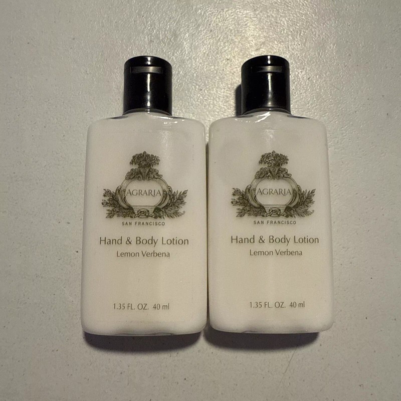 Agraria Lot of 6 AGRARIA travel set Lemon Verbena Hand