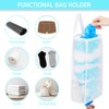 LeCorner Plastic Bag Holder, Large Capacity Grocery Bag Holder, Breathable
