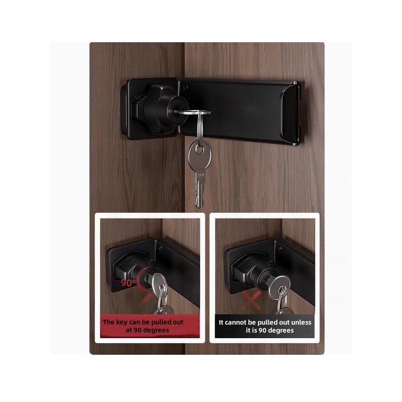 90 Right Angle Locks with Key Heavy Duty flip Door