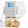 HSH-Flo 3/8" DN10 3 Way 12VDC CR5-01 NPT Brass L