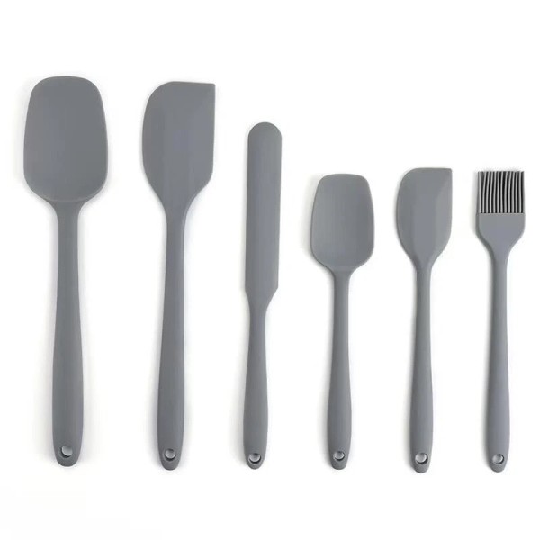 Neheewin Spatula Kitchen Utensils - 6 Pieces Silicone Spatula Set