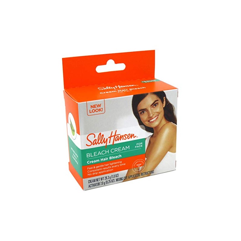 Sally Hansen Creme Hair Bleach for Face (2 Pack)