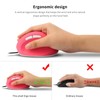 Ergonomic Mouse,Vertical Mouse, Mouse Ergonomic, 800/1200 /1600 DPI, 5 Buttons