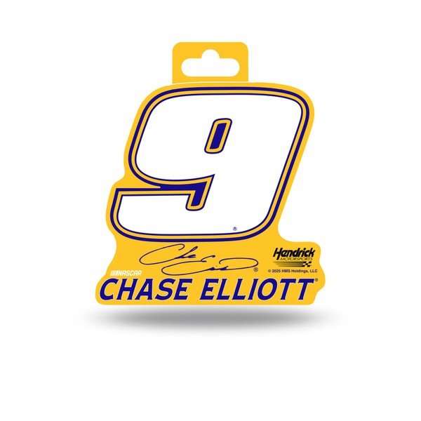 Rico Industries NASCAR Racing Chase Elliott 5" x 7" Vinyl
