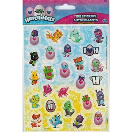 Unique Party 59324 - Hatchimals Sticker Sheets, Pack of 4
