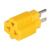 [2-Pack] Nema 15 Amp to 20 Amp Plug Adapter NEMA