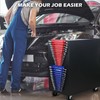2-Pack Magnetic Wrench Organizer, 32-Slot Premium Wrench Rack Holder Tool