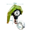 Lunsom Green Hand Wheel Spinner 8 Ball Steering Suicide Knob