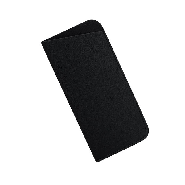 FEISEDY B1194 Eyeglass Case, Leather, Sunglasses Case, Slim, Thin, Soft,