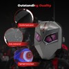 Motorcycle Backpack for Men, LED Backpack With DIY Programmable Full
