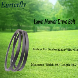 (3/8" X 39.7") 22431-VR8-N03 Lawn Mower Drive V-Belt Fits for Honda HRN216VKA HRN216VLA HRN216VYA HRN216VYAA