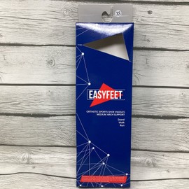 easyfeet Easy Feet Orthotic Sports Shoe Insoles Medium Arch Support Extra Small W 5-7