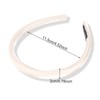 GAFATORY Satin Headbands Padded DIY Fashion Hair Bands Thin Non