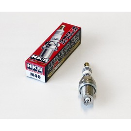 HKS Ignition System Parts Super Fire Racing Plug M40 JIS Type Diameter 0.6 x 0.7 inches (14 x 19 mm), 0.6 inches (16 mm), Equivalent to NGK8 No. 50003-M40