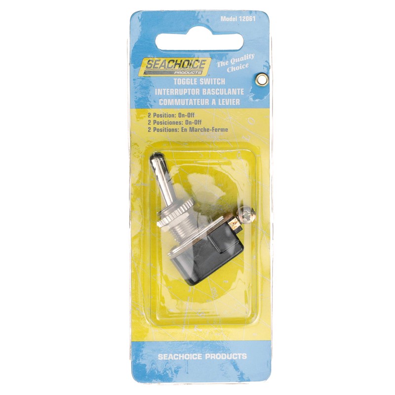 Seachoice 2-Position Heavy Duty Toggle Switch, On/Off, 2 Screw Type