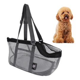 Dog Carrier Bag Small Dogs Cat Carry Bag Mesh Breathable Transport Bag Removable Mat Dog Carrier Adjustable Portable Cat Transport Box Cats Puppies Under 5 kg
