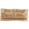 Generisch Sauna Sign Solid Beech Wood 38 x 17 cm