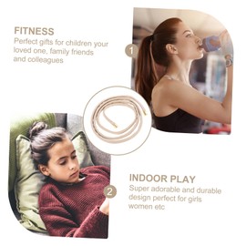 FOMIYES 2pcs Pu Leather Hair Wire Adjustable Hair Tie for Girls and Women Creative Headwear Accessory for Theme Parties Gym and Vacations and Comfortable Design